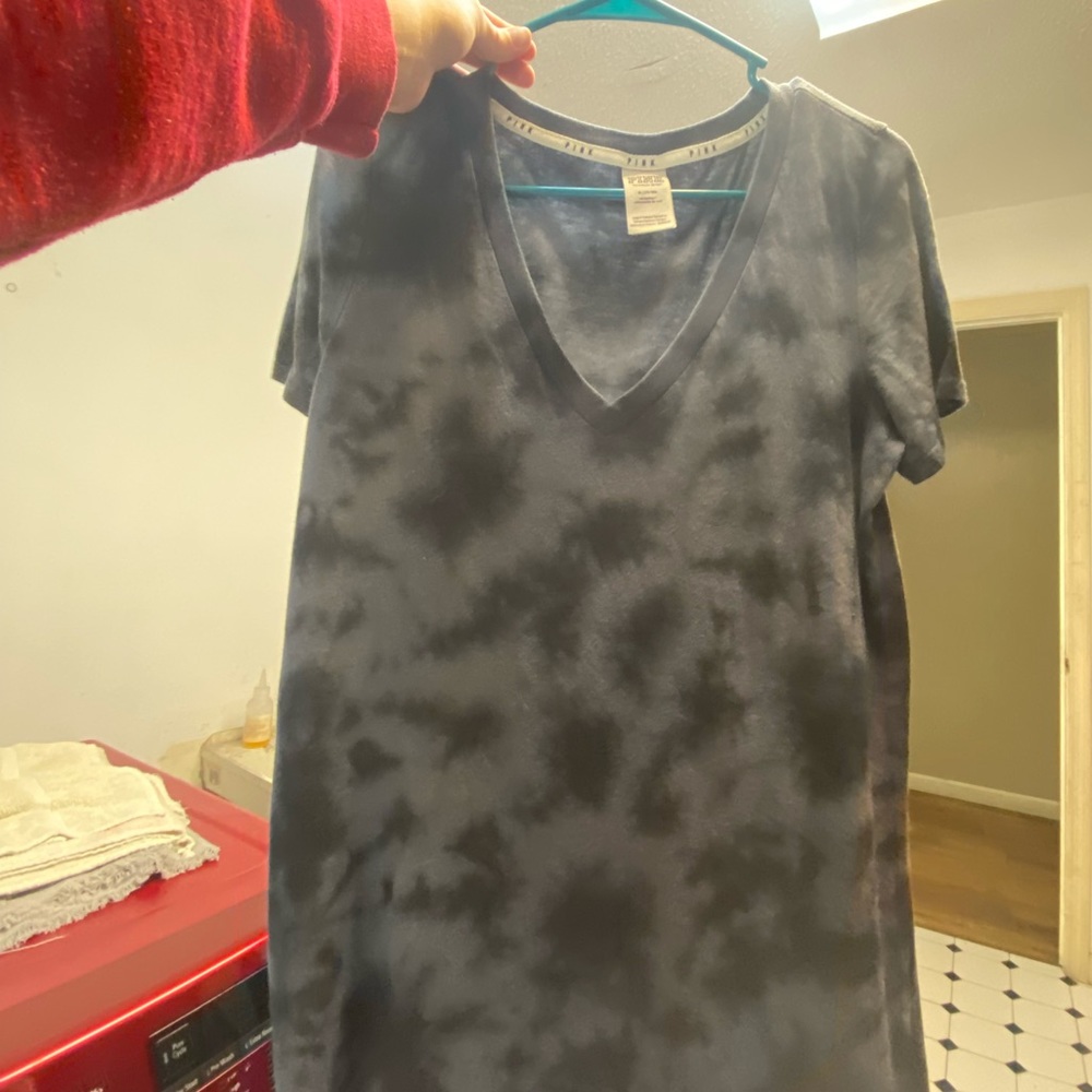 PINK tie dye tee